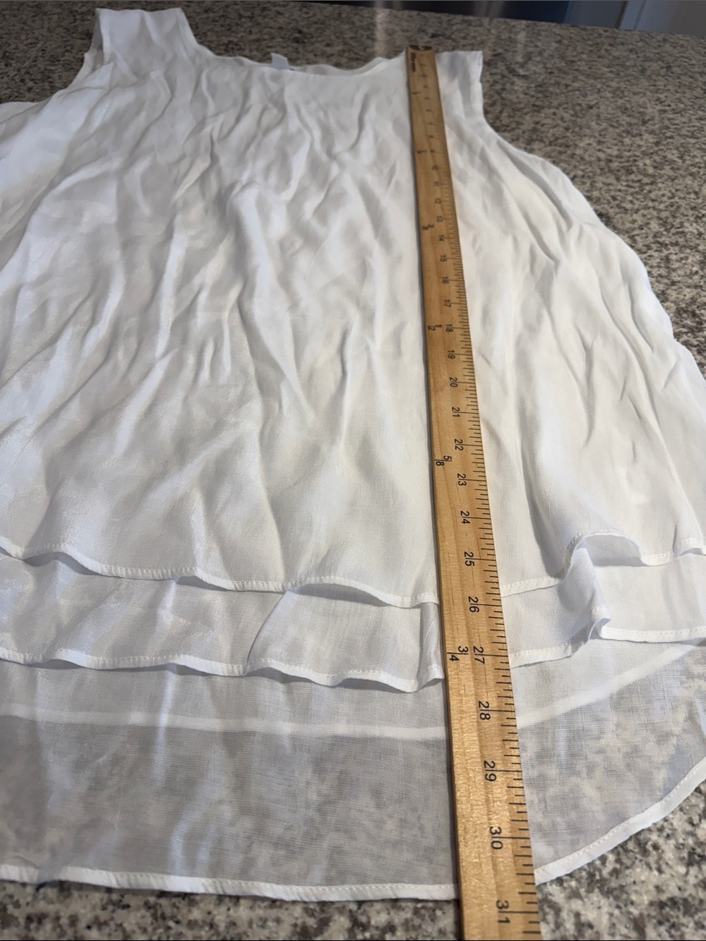 Cristina B Sleeveless Tunic Top Relaxed Fit Pull On White Womens Size XL - Picture 12 of 12